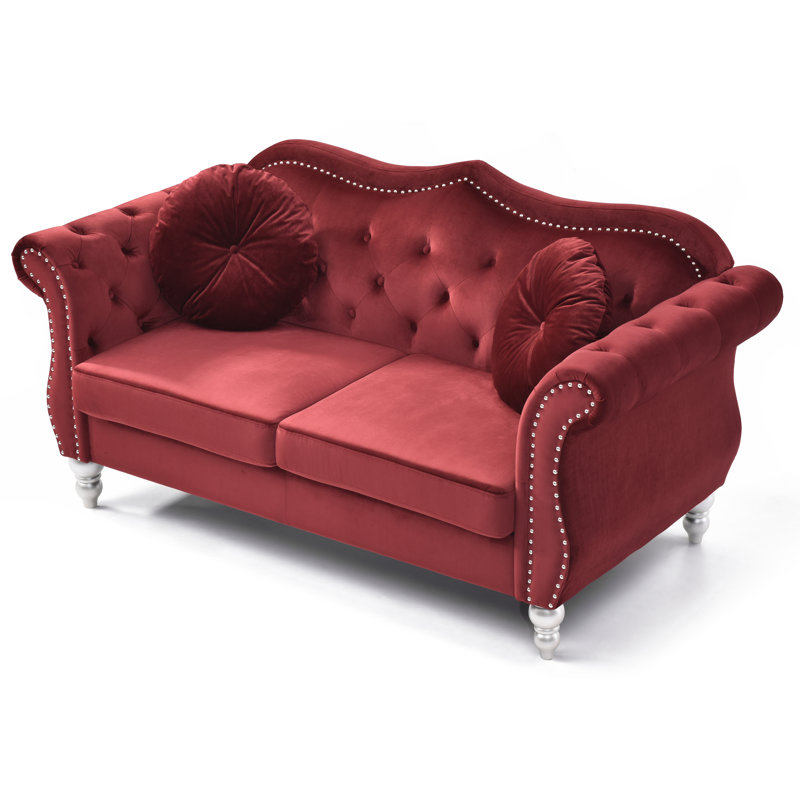 Farney 67" Velvet Loveseat