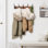 Richmond Solid Wood 5 - Hook Wall Mounted Coat Rack