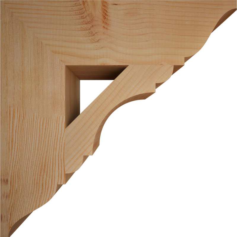 Support olympique traditionnel, H 22 po x l 5,5 po x P 22 po, Douglas (lisse)