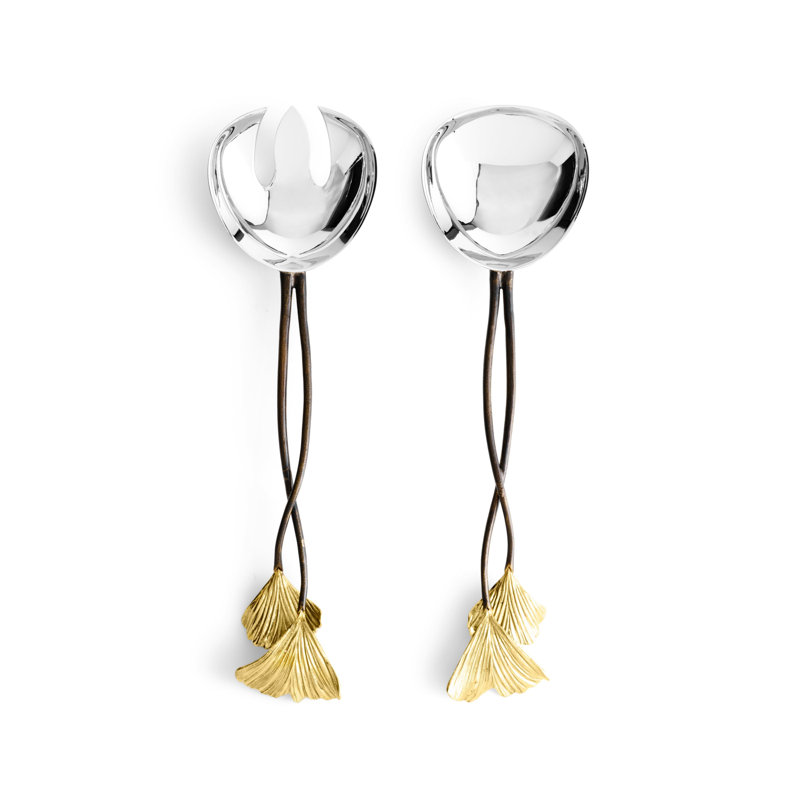 Golden Ginkgo Serving 2 - Piece Set