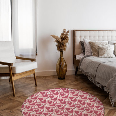 Tapis tressé Love Sprillles