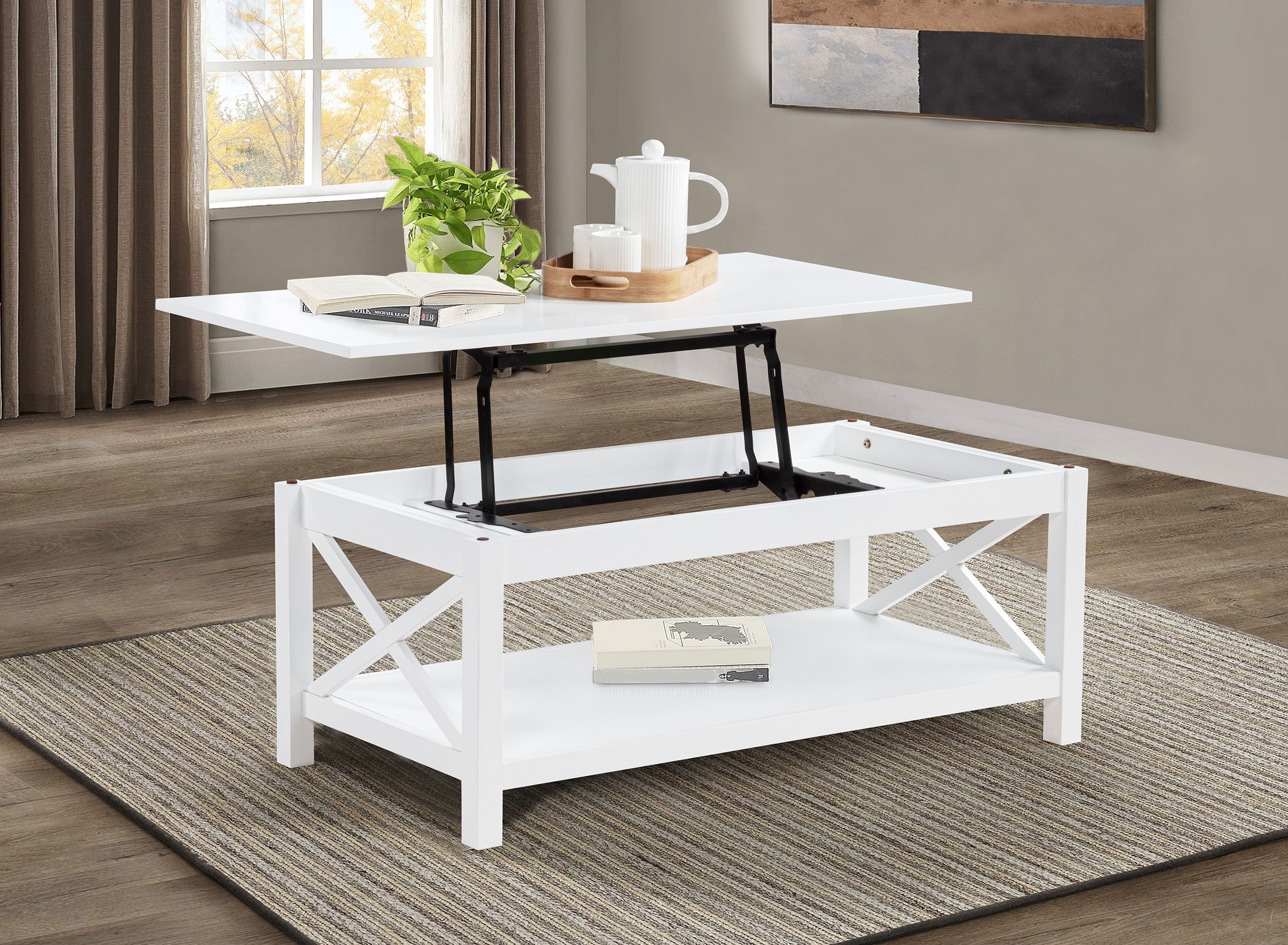 Gracie Oaks Tyrell Lift Top Coffee Table - Wayfair Canada