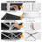 Canopy 10x30 Pop Up Canopy Tent Heavy Duty with 8 Sidewalls,UPF50+ and Waterproof 1500mm,3 Height Adjustable-112287369