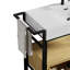 Meuble-lavabo de style industriel avec structure en métal-129463296