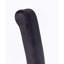 Tissu noir et chaise d'appoint en acier inoxydable (ensemble de 2)