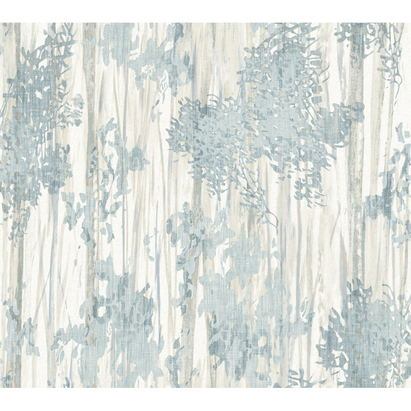 Papier peint Aspen Grove, Bleu