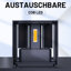 Nazira 1-Light Black Wallchiere