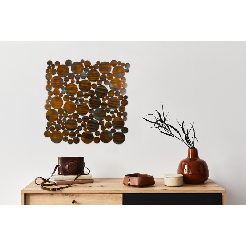 Wall sculpture Reflecting Circles