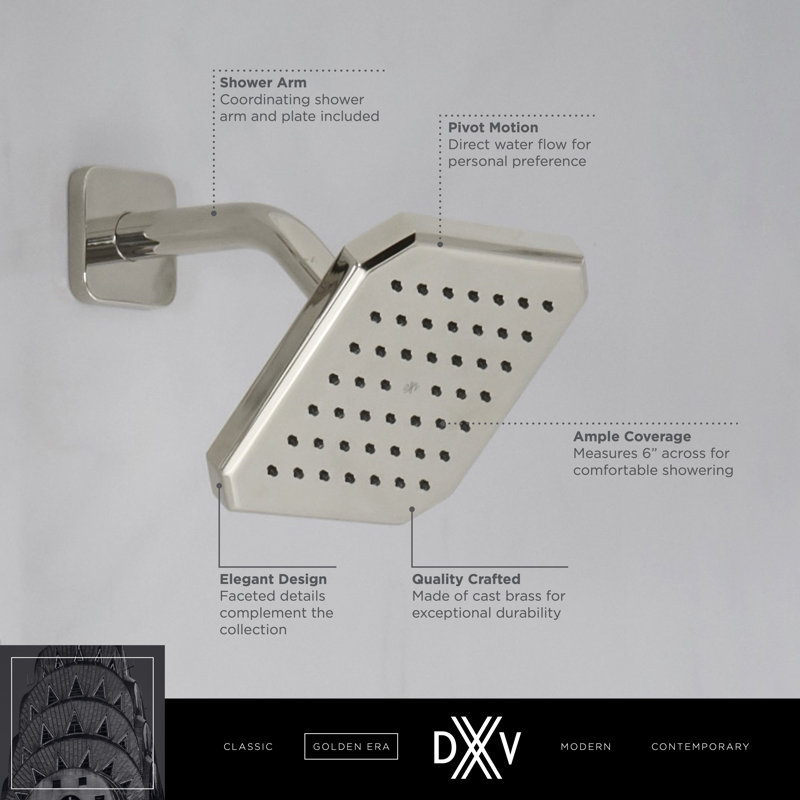 Belshire Showerhead, Pn, Polished Chrome