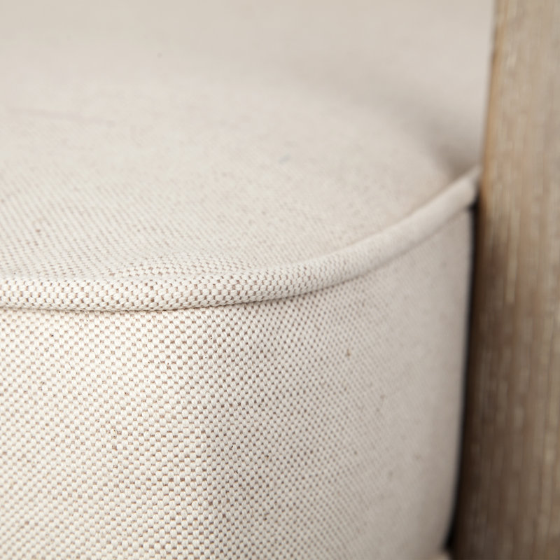 Upholstered Accent Chair, Off-White
