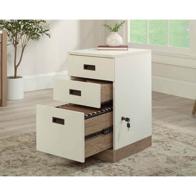 15.354'' Wide 3 -Drawer File Cabinet