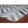Natural Hide Cowhide Chevron Area Rug