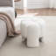 Repose-pieds rembourré en fausse fourrure-1477115002