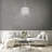 Perrene 3 light Chandelier in Chrome