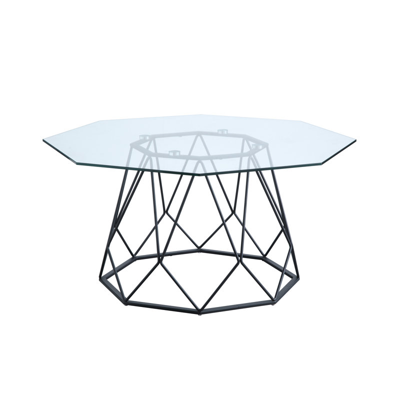 Table basse Ohl, Noir