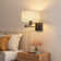 Dimmable Swing Arm Wall Sconce With Bulb Included