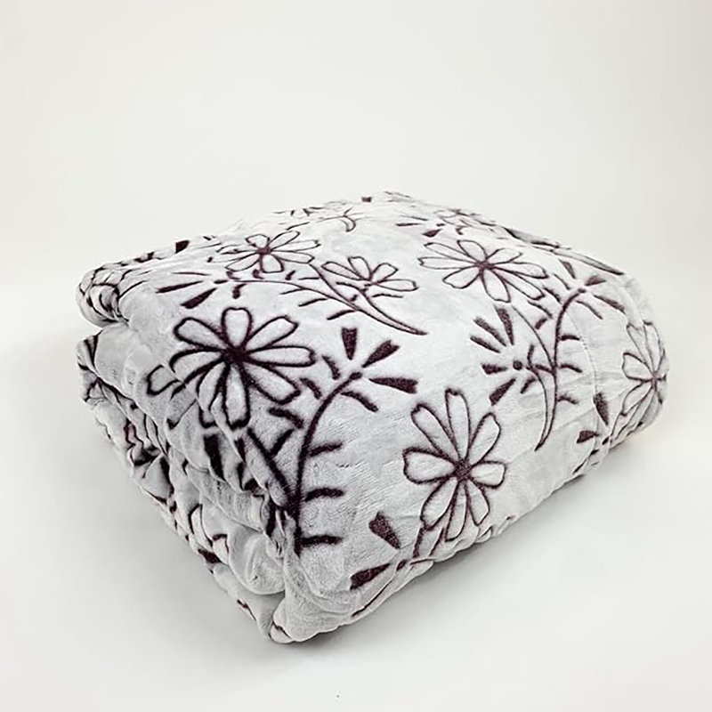 Super Fuzzy, Soft, And Cozy Queen Blanket, Mauve