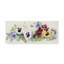 Deetra «Pansies on Parade», reproduction de peinture acrylique sur toile tendue-27485956