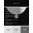 Machine Washable Oscor Binary Star System Minimalist Geometric Rug in Black – Black Binding-859989164