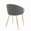 Chaise en métal et similicuir-137089927-137089925