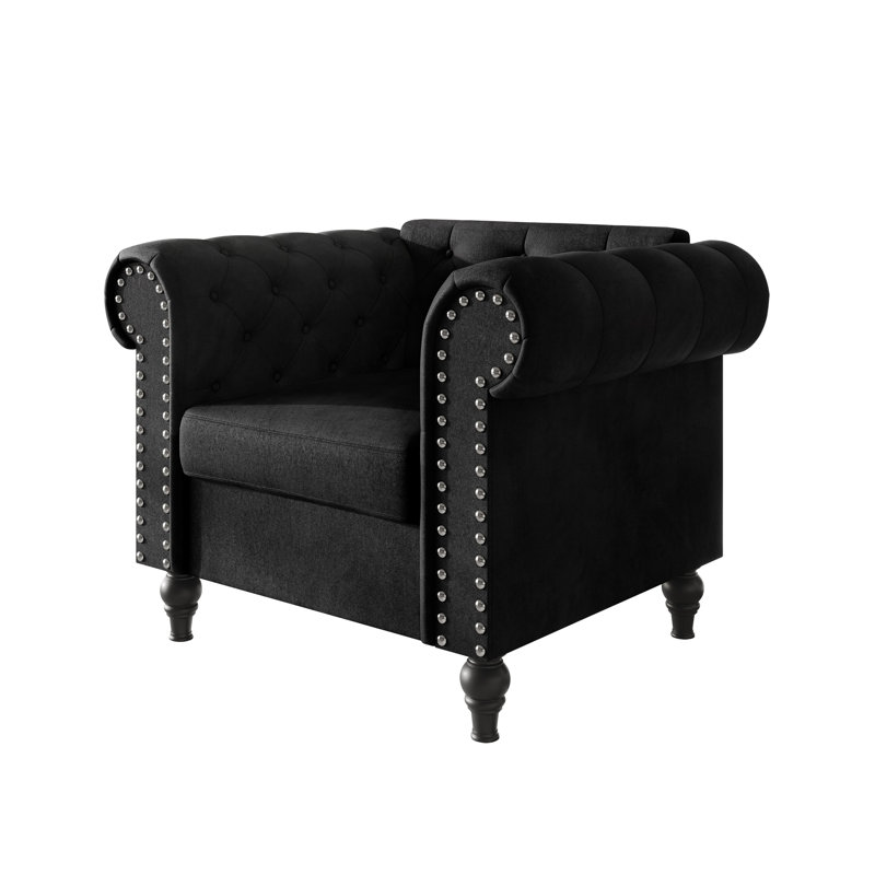 Fauteuil Harwich, Noir