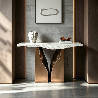 Console créative d'inspiration de luxe moderne