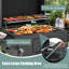 Dakota Fields Bridy 128cm W Charcoal Grill
