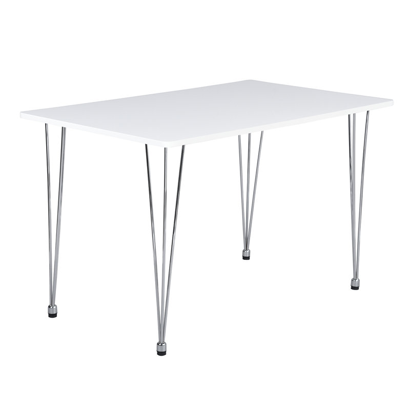 Airlia Metal Base Dining Table, H72 x W70 x D120cm