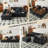 94"cloud Modular Sectional Couch Modern Minimalist Upholstered Couches, Comfort L Shaped Sofa For Living Room, Deep Seat Corner Couch, No Assembly Required-878566429-878566430