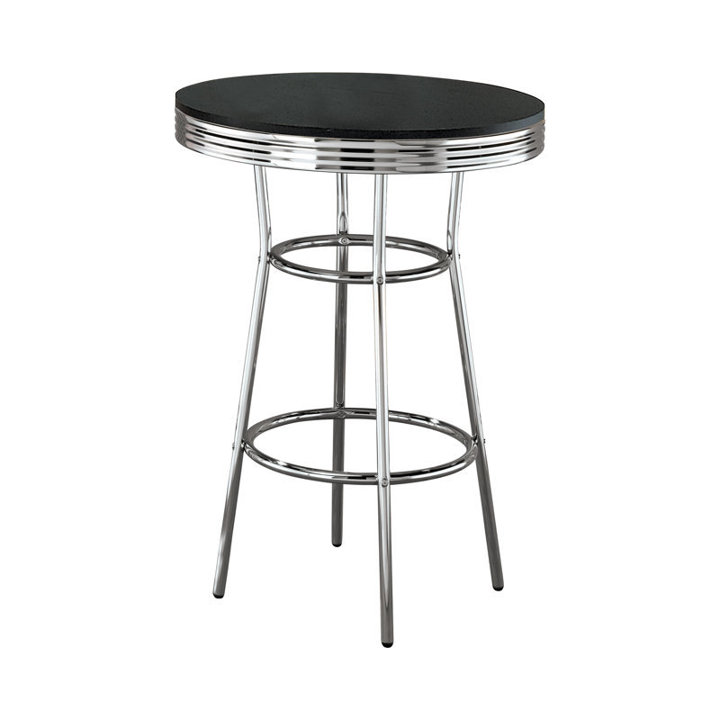 Table de salle à manger Sayville, Noir
