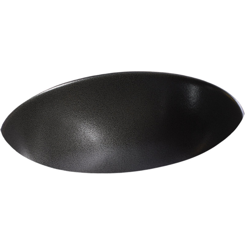 KOHLER Shagreen Caxton, ARTIST EDITIONS Oval Undermount Bathroom Sink, Ebony Pearl