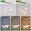 Lustre à DEL avec lustre moderne pour salle à manger