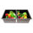 Two Bowls Stainless Steel New Kitchen Bar Sink-96905555