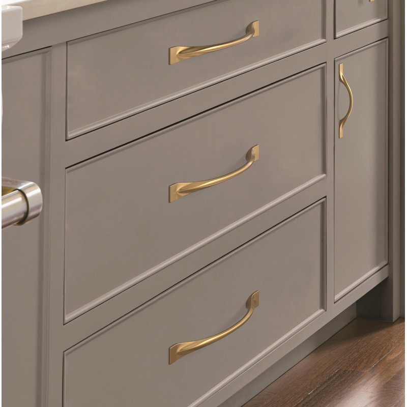 Uprise Arch Pull, 5 1/16", Champagne Bronze