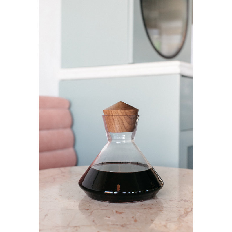Carafe à vin Monti, H 6 po x l 6,5 po x P 6,5 po