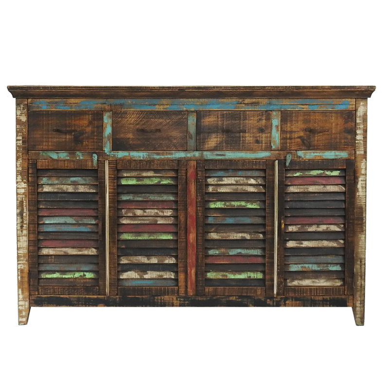 Dimia 72'' Solid Wood Sideboard