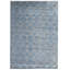 Tapis bleu en laine noué à la main-75031816
