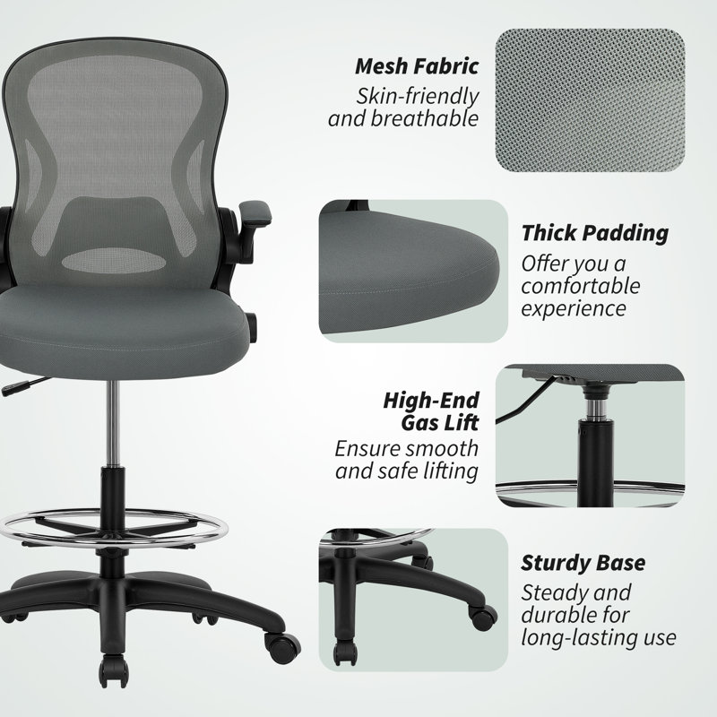 Polyester Drafting Chair
