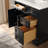 Heritage 36'' Fully Assembled Single Bathroom Vanity with Backsplash, 3 Colors Available White/ Navy Blue/ Gray-110841622