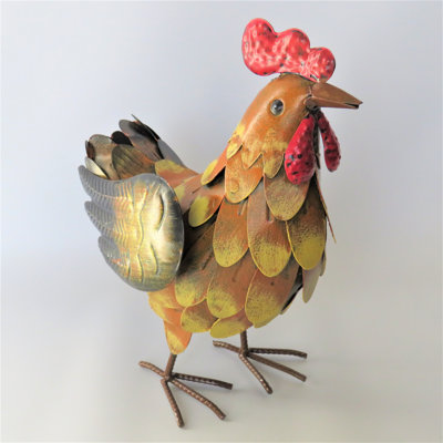 Weather Resistant Metal Garden Statue
