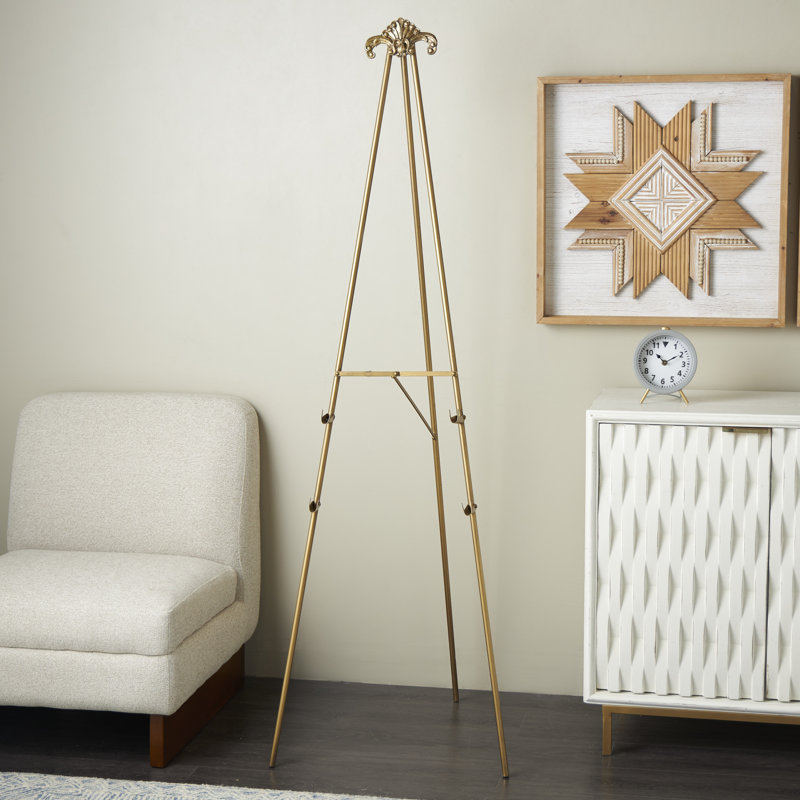 Chevalet en métal pliable Cole & Grey, H 66,5 po x l 21,5 po x P 22,5 po