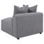 Canapé modulaire gris Amherst 6 pièces-345712895
