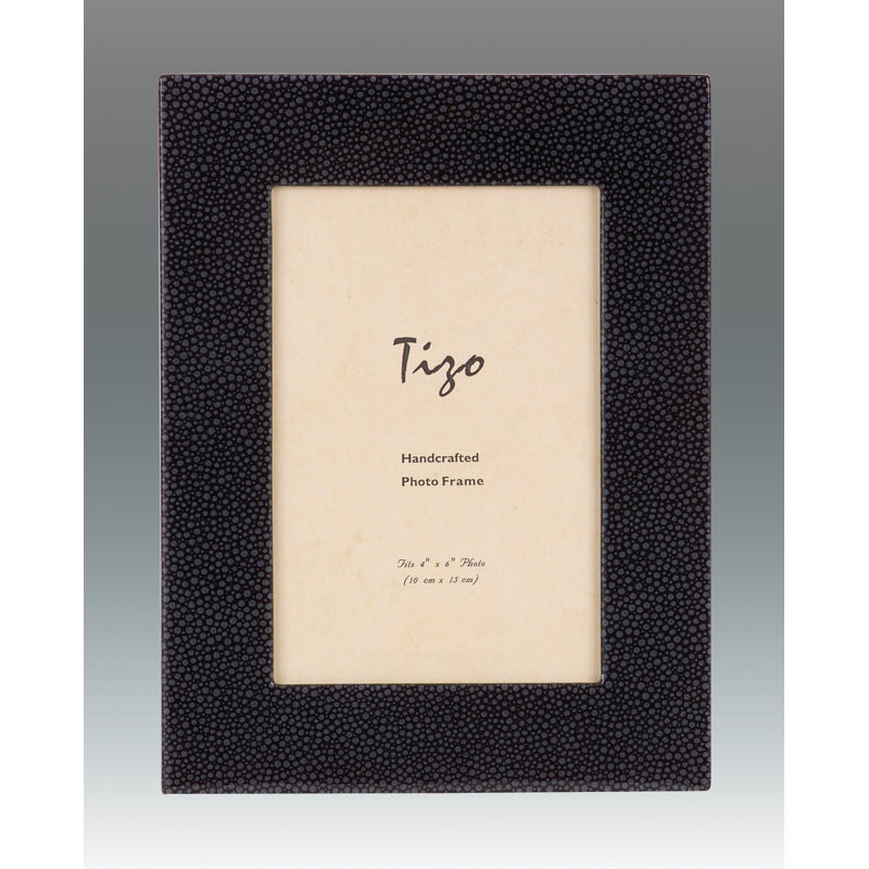 Wood Picture Frame, Black, 4" x 6"