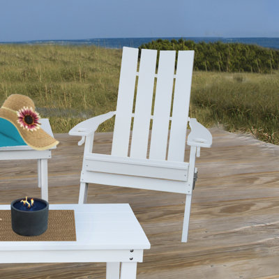 Koenig Foldable Outdoor Adirondack Chair