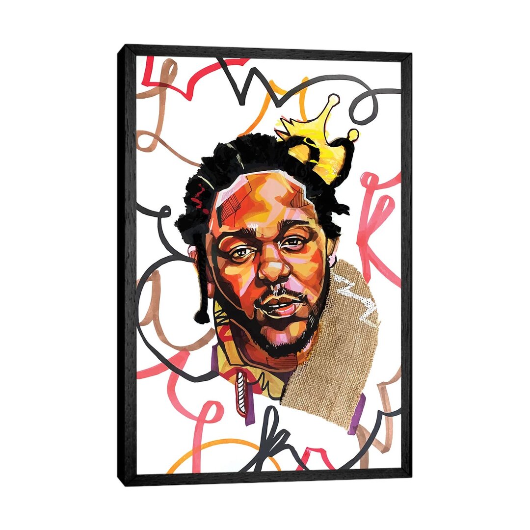 Leinwandbild Kendrick Lamar von Domonique Brown