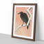 Crow upon a Snowy Branch by Ohara Koson - Framed Print-55490276-55490279
