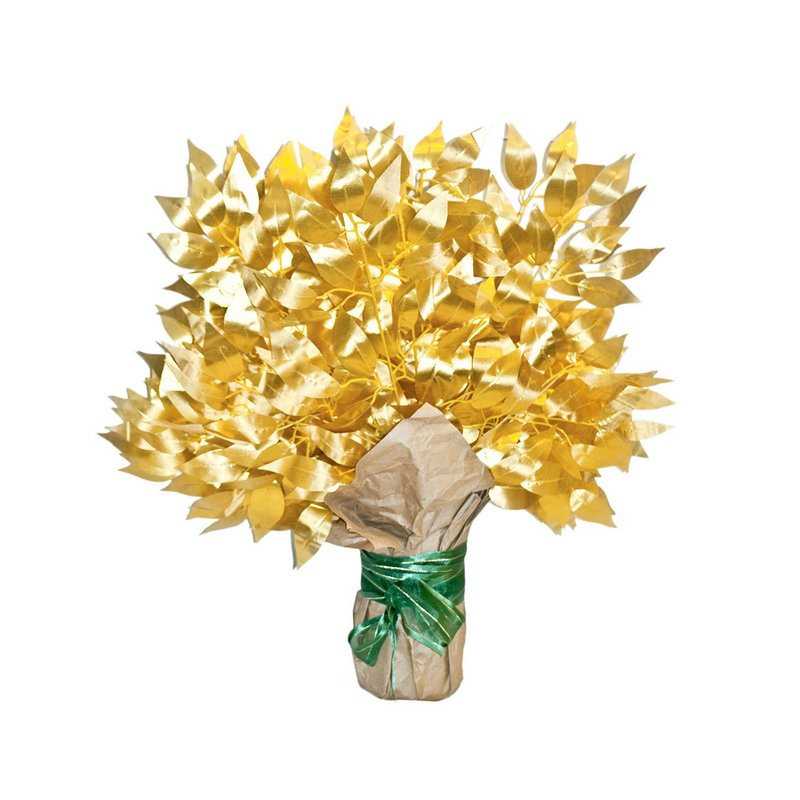 Feuilles De Soie Artificielle Originale