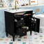 Meuble-lavabo autoportant avec rangement réglable-1636728971