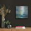 Art mural en métal luxueux «Storm II» par Silvia Vassileva, art mural en métal, 36 po x 36 po-101679305