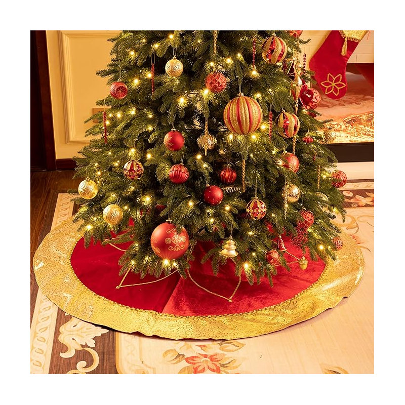 Jupe d'arbre de Noël Valery Madelyn